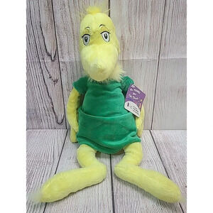 Kohls Cares Dr Seuss Oh the Thinks You Can Think Plush Yellow Sneetch 15" 2005